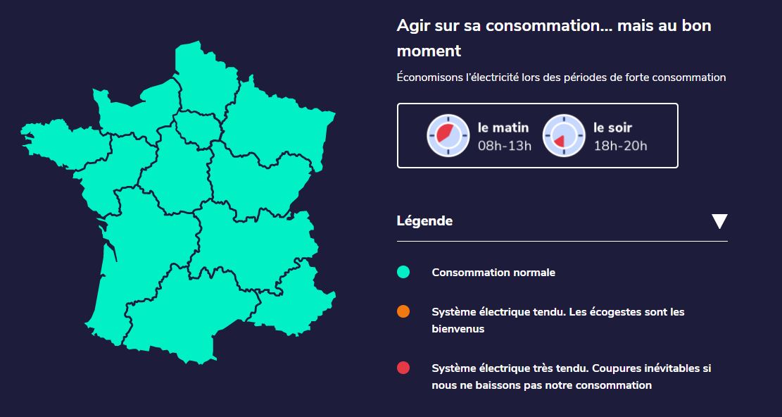 Ecowatt, la météo de l’électricité, bientôt sur France Télévisions pour éviter les coupures