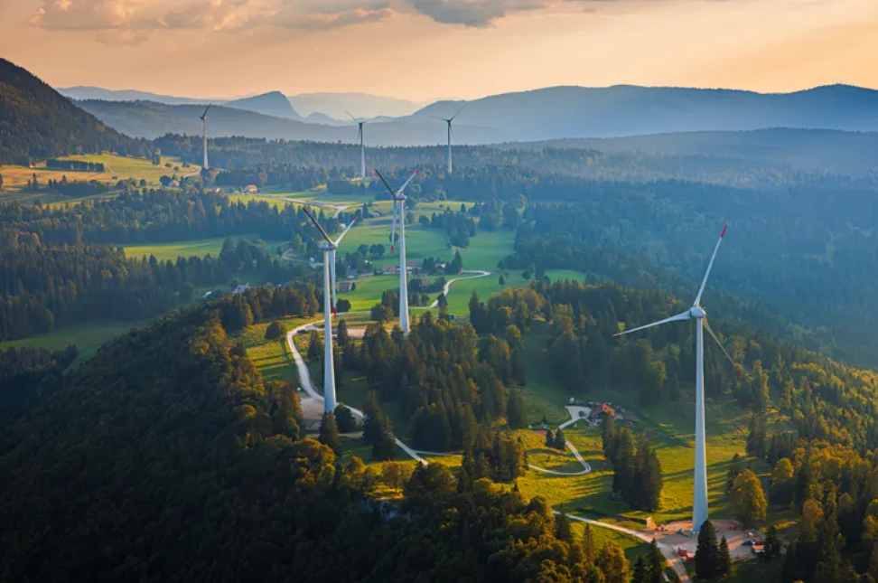 Le parc Eoliennes de Sainte-Croix s’inscrit dès à présent dans le mix énergétique suisse