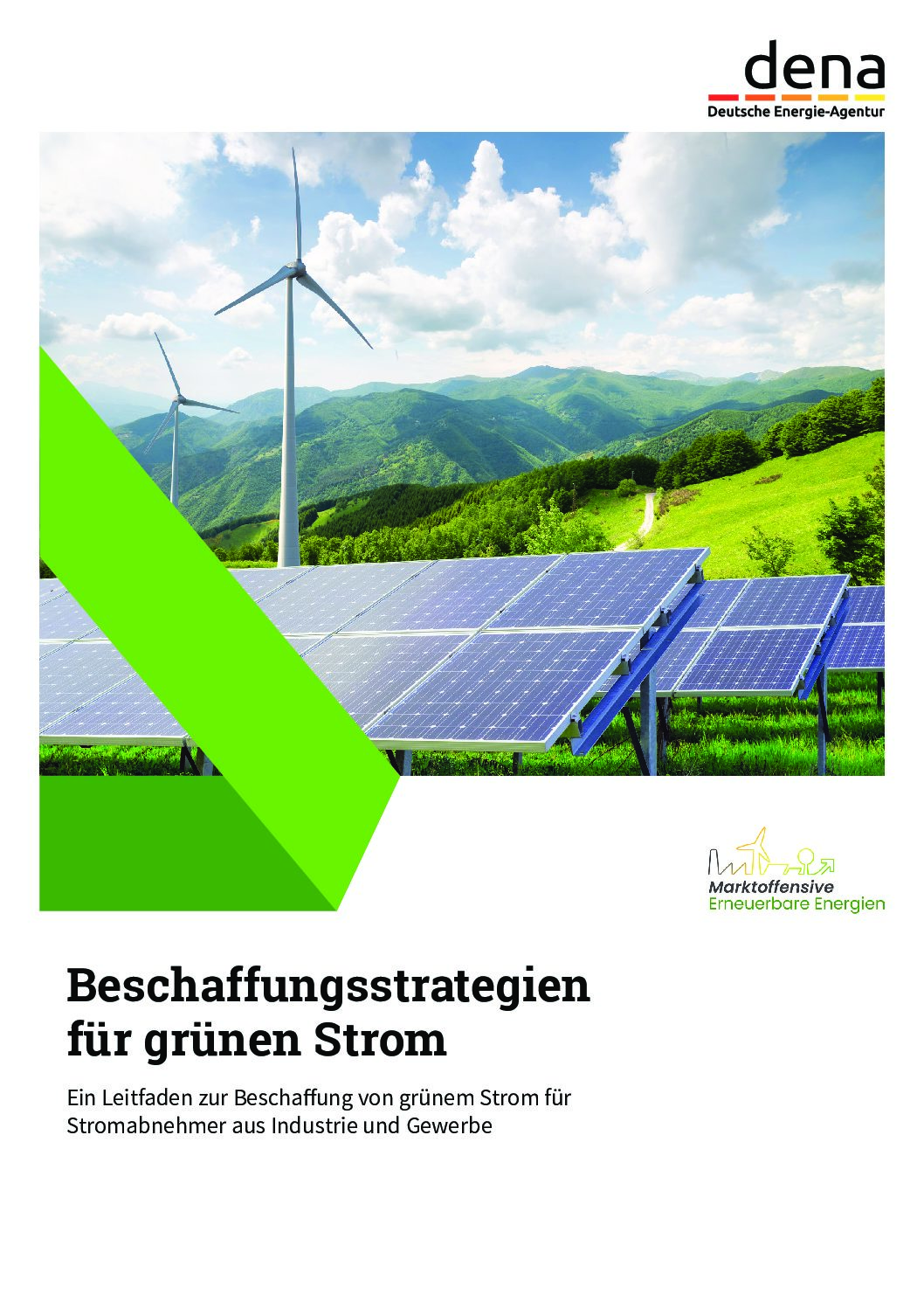 Beschaffungsstrategien für grünen Strom
