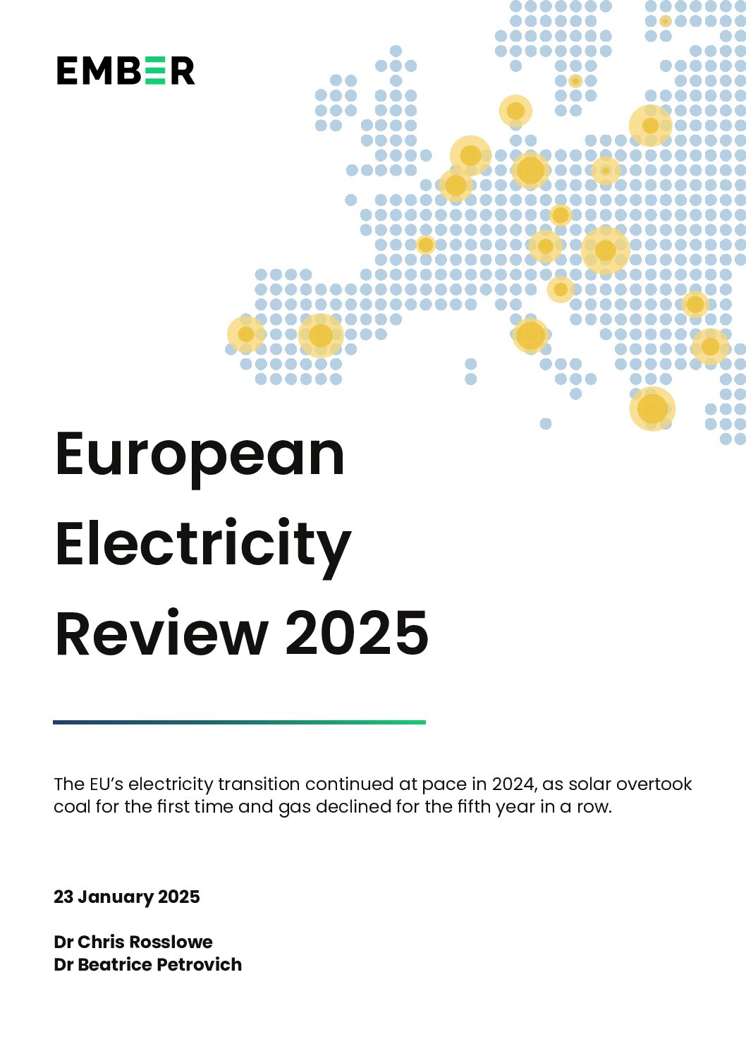 European Electricity  Review 2025 – EMBER