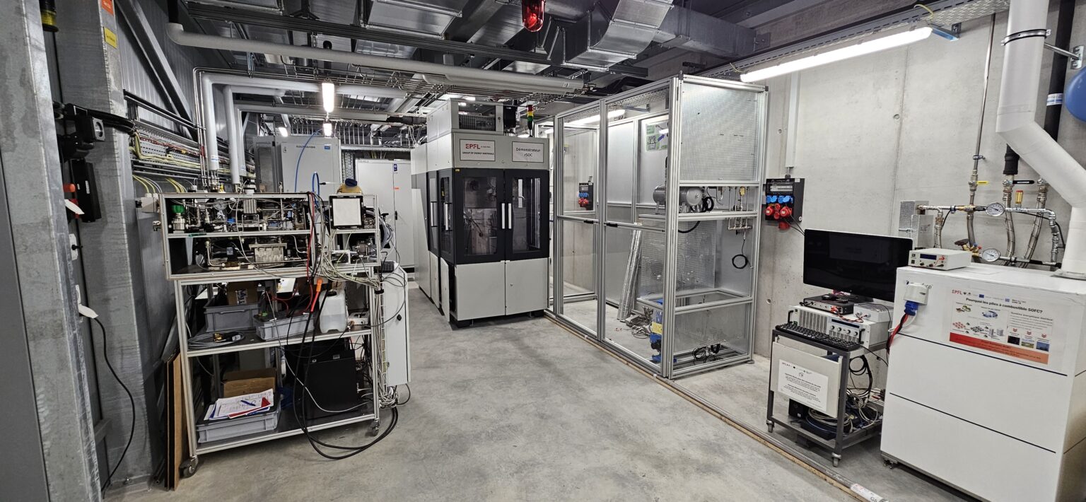 Stockage saisonnier : un démonstrateur unique en fonction à Sion