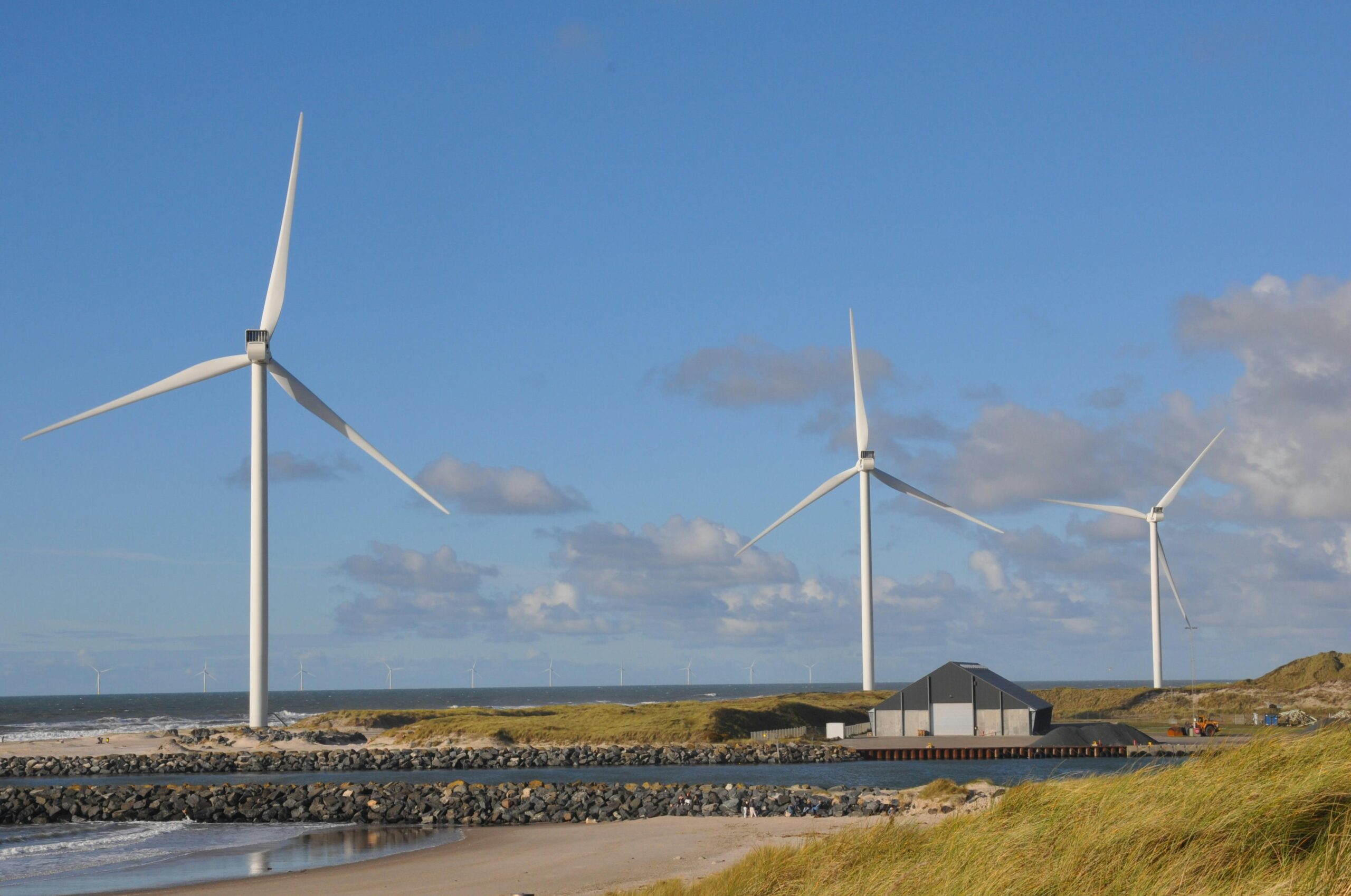 Une première pour le futur plus grand parc éolien du Danemark